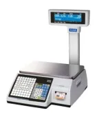 Купить весы торговые cas cl3000-15p (tcp-ip) с печатью этикеток (120мм) со стойкой – цена от завода, доставка до двери | RuOborudovanie.ru