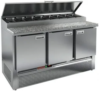 Стол для пиццы Hicold Pze1-111Gn (1/3) камень – купить по цене завода