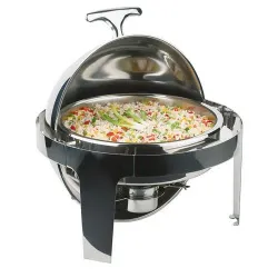 Мармит-чафиндиш Aps 12355Aps 5л S/S Elite круглый настол., с крышкой Roll-Top D45хH45см – купить в RuOborudovanie.ru с доставкой до двери Купить мармит-чафиндиш aps 12355aps 5л s/s elite круглый настол., с крышкой roll-top d45хh45см – цена от завода, доставка до двери | RuOborudovanie.ru