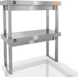 Купить полка тепловая hicold tp2-7/3 двухъярусная настольная (700х300х800мм) – цена от завода, доставка до двери | RuOborudovanie.ru