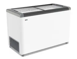 Ларь морозильный Frostor Gellar FG400C прямое стекло серый – купить в RuOborudovanie.ru с доставкой до двери Купить ларь морозильный frostor gellar fg400c прямое стекло серый – цена от завода, доставка до двери | RuOborudovanie.ru