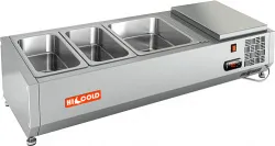 Витрина для ингридиентов Hicold VRTO 1000 для стола Hicold Pze3 – купить в RuOborudovanie.ru с доставкой до двери Купить витрина для ингридиентов hicold vrto 1000 для стола hicold pze3 – цена от завода, доставка до двери | RuOborudovanie.ru