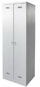 Шкаф для одежды Iterma шо-2-600/500/1860 нерж. – купить по цене завода