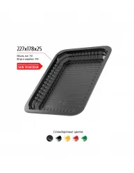 Лоток 227x178x25 – купить в RuOborudovanie.ru с доставкой до двери Купить лоток 227x178x25 – цена от завода, доставка до двери | RuOborudovanie.ru