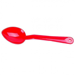 Ложка гарнирная 28СМ, п/к, жаропрочная, красная, серия Jiwins P-016-Red