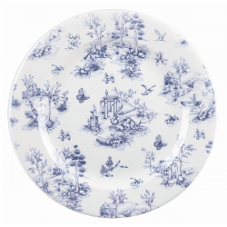 Тарелка мелкая 27,6СМ Vintage Prints, цвет Prague Toile Topvp581 – купить в RuOborudovanie.ru с доставкой до двери Купить тарелка мелкая 27,6см vintage prints, цвет prague toile topvp581 – цена от завода, доставка до двери | RuOborudovanie.ru