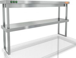 Купить полка тепловая hicold tp2k-14/4 двухъярусная комбинированная – цена от завода, доставка до двери | RuOborudovanie.ru
