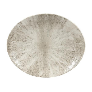 Блюдо овальное 27Х22,9СМ, без борта, цвет Stone Agate Grey, Studio Prints Stagop581
