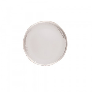 Тарелка мелкая 26,5СМ H2См, керамика, цвет Blanc, Reflets D'Argent 963590
