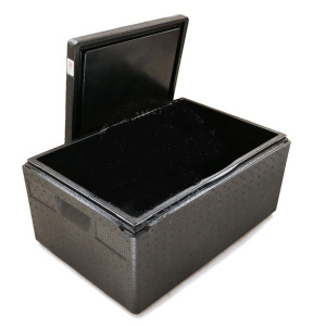 Термоконтейнер 600Х400Х320ММ, объем 46Л, пенополипропилен, цвет черный Expert Gn Ex1257