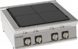 Плита 4 конфорочная 900 серии Tecnoinox Pcu8E9 316139