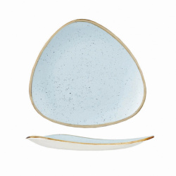 Тарелка мелкая треугольная 22,9СМ, без борта, Stonecast, цвет Duck Egg Blue Sdestr91 – купить в RuOborudovanie.ru с доставкой до двери Купить тарелка мелкая треугольная 22,9см, без борта, stonecast, цвет duck egg blue sdestr91 – цена от завода, доставка до двери | RuOborudovanie.ru