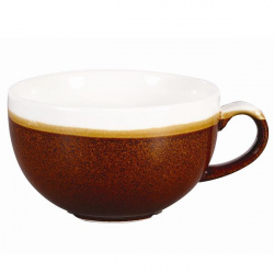 Купить чашка cappuccino 227мл monochrome, цвет cinnamon brown mobrcb201 – цена от завода, доставка до двери | RuOborudovanie.ru