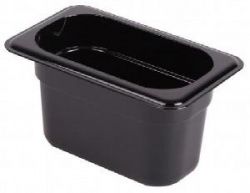 Гастроемкость Gastromix Gn1/9-65 полипропилен черная
