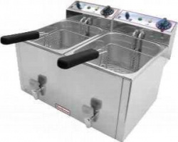 Фритюрница Beckers FR 10+10 LT на 20л, 6кВт, настольная, 215х270х135мм – купить в RuOborudovanie.ru с доставкой до двери Купить фритюрница beckers fr 10+10 lt на 20л, 6квт, настольная, 215х270х135мм – цена от завода, доставка до двери | RuOborudovanie.ru