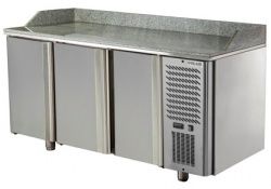 Стол для пиццы c 3 дверьми для формата GN1/1 Polair TM3GNpizza-G – купить в RuOborudovanie.ru с доставкой до двери Купить стол для пиццы c 3 дверьми для формата gn1/1 polair tm3gnpizza-g – цена от завода, доставка до двери | RuOborudovanie.ru
