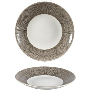 Тарелка глубокая 28,1СМ H3,7См, без борта, Bamboo, цвет Dusk Dubald271