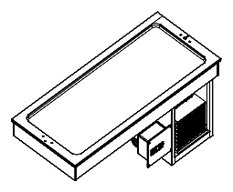 Ванна охлаждаемая Kogast Sr-Bh-4-20 39727 встр.