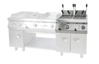 Макароноварка Kocateq 1M0CP1E (2х9л) электр.настольная с 6 порц.корзинами – купить по цене завода